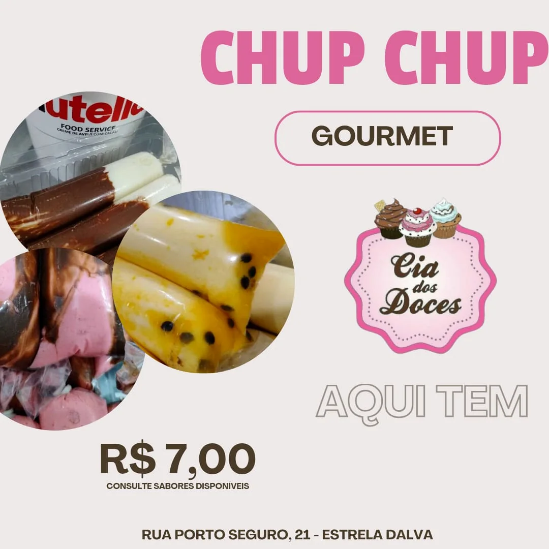 Geladinhos / chup-chup da Débora Priscila Doces